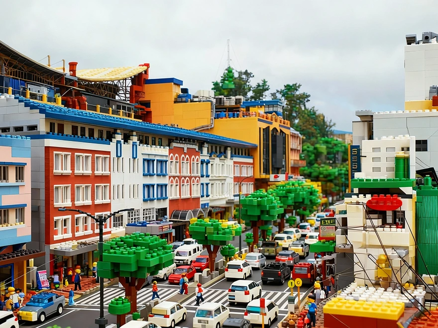 A photo of LEGO building toys generated by ChatGPT image generator in PicLumen